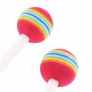 1 pair Drumstick Mallet Round Chip Design