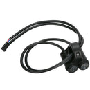 7/8" Aluminum Handlebar Switch Dual Light Rocker Waterproof For Motorcycle Kd J_