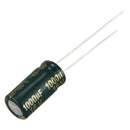 10 Pcs 1000uF 16V Polarized Leaded Aluminum Electrolytic Capacitors