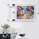Full Square Diamond 5D DIY Diamond Painting "Hot Air Balloon" Embroidery Cr