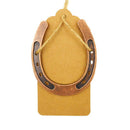 Metal Horseshoe Wedding Gifts Souvenirs Table Centerpieces Kraft Paper Tag ZY3C