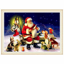 Diy Diamond Painting Embroidery Cross Stitch Santa Claus For Christmas Gift