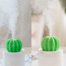280mL Cactus Timing Air Humidifier USB Aromatherapy Diffuser Mist Maker