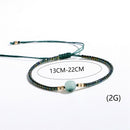 Handmade Small Bracelets Rice Beads Beaded Bracelet Natural Stone Beads Jew