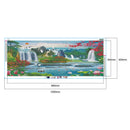 5D DIY Full Drill Diamond Painting Waterfall Garden Cross Stitch (L2214)