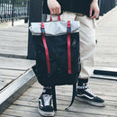 Roll Cover Color Shoulder Bag Men'S Bag Leisure Travel Bag Oxford Cloth Bag
