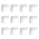 12pcs Children Safety Silicone Table Corner Cover Desk Corner Guards Pads A