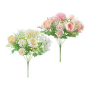 2pcs Vivid Rose Flowers 13in f/ Baby Shower Banquet Decoration No Fading