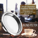58Mm Coffee Machine Blank Filter/Stainless Steel Backwash Cleaning Blind Bo A4V3