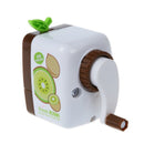 Fruit pattern style random hair Pencil Sharpener Hand Crank Manual Desktop  Q5Q5