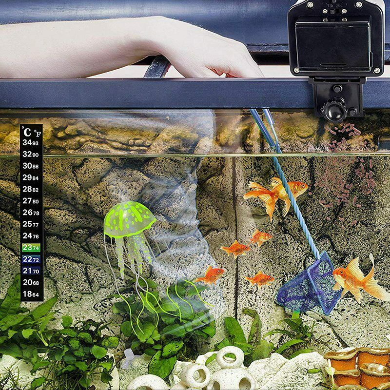 Automatic Fish Feeder Aquarium Feeder Fish Food Vacation Feeder Auto Feedin