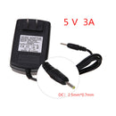 US AC to DC 5V 3A 2.5*0.7mm Power Supply Adapter for Windows Android Tablet A