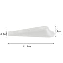 5pcs/set Plastic Security Door Stops Stoppers Block Wedges Keep Open White