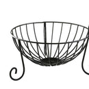 Practical Tableware Metal Fruit Basket Detachable Banana Hanger Storage Hol