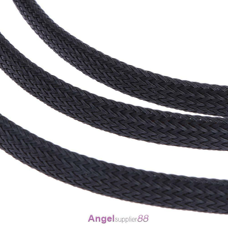 4 pin PWM Fan Cable 1 to 3 ways  Splitter Black Sleeved Extension Cable
