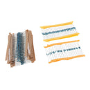 600pcs 30 Values x 20pcs 1/4W Resistor Kit Metal Film Resistors Assortment