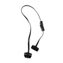 1x 16-pin  Cable, Right Angle Error Diagnosis Cord Extension With Switch