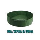 2Pcs Green Felt Fabric Round Raised Bed Planter Grow Bags Container Wide Use