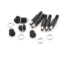 Female Plug Jack+Male Plug Jack Socket Adapter Connector 5.5*2.5 mm DC022 3c