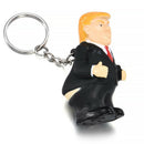 Donald Trump poop keyring president squeeze funny key chain novelty fun Gift New