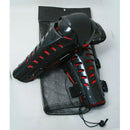 Red Motorcycle Motocross Racing Knee Pads Protector Guards Armor Gear