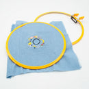 Adjustable Plastic Embroidery Hoop Round 22cm Sewing Cross-Stitch Frame Ring DIY