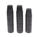 50pcs Plastic Round Aquatic Planting Basket Cups Water Grass Cultivate