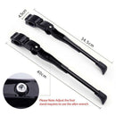 Adjustable Aluminum Alloy Kick Stand For Bicycle MTB Cycling Part-White X4G5
