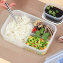 1000mL Microwave Lunch Box Leak Proof Bento Box Heated Food Containers Set