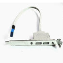 USB 2.0 Dual-port USB extension baffle high quality G1C0 C8T3 A0U7