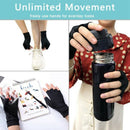 Copper Infused Compression Arthritis Gloves for Men & Women, Fingerless Car J7C2