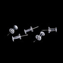 High 40 Pcs Transparent Push Pins Notice Board Map Thumb Tacks Point Bulletin  Z