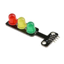 5V Mini Traffic Light Red Yellow Green 5mm LED Display Module for Arduino