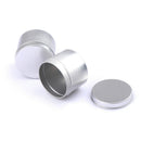 DIY 120ML Scented Candle Tin Tea Jar Handmade Candy Round Aluminum Storage B Hn