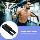 For Pull Rope Multi-purpose D Ring Foam Padded Fitness Handle with Nylon Webbing