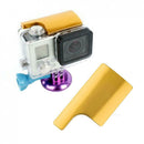Smooth Surface Aluminum Waterproof Housing Adjustable Case Buckle for Gopro HD