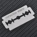20pcs Stainless Steel Razor Blade Double Edge Safely Shaving Razor Blade Replace