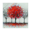 100% Full DIY 5D Diamond Painting Red Tree Cross Stitch Diamond Embroidery