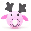 Cute Pink Elk Antenna Topper Eva Decorative Topper Balls for Cars Christmas A3C