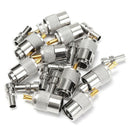 10 X PL259 UHF Connector Male Plug With Reducer for RG8X Coaxial Cable +Tub