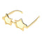 4pcs Five-point Star Sunglasses Eyeglasses Funny Costume Glasses Photo Prop