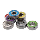 8pcs Chrome Steel Skateboard Bearings for Skateboards, Longboards, Quad Skates,