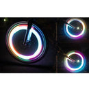 8pcs Bikes Bicycle Cycling Spoke Wire Tire Tyre Wheel LED Bright Light Lamp
