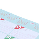 3 Sheets Plan Paper 100 Days Countdown Schedule Wall Calendars Daily Weekly