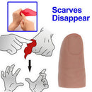2X Magic Thumb Tip Trick Rubber Close Up Vanish Appearing Finger Trick Prop TEUS