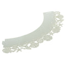 10 Pcs Sea shells cupcake wrappers(Ivory)