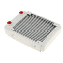 120mm Computer Laptop PC Water Cooling Radiator 120mm Fans G 1/4" 18 Pipes