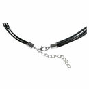 Fashion Crystal Chunky Statement Bib Tassels Leaf Pendant Chain Choker Neck