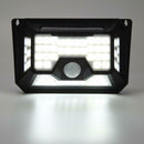 66LED Solar Motion Sensor Wall Light 3 Modes Waterproof Yard Security Lamp A