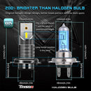 2X 110W 30000LM M7 H7 LED Car Headlight Conversion Globes Canbus Bulb Beam 6 Kw
